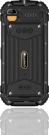 Lamtech LAM114543 Dual SIM Ανθεκτικό Κινητό με Κουμπιά Μαύρο