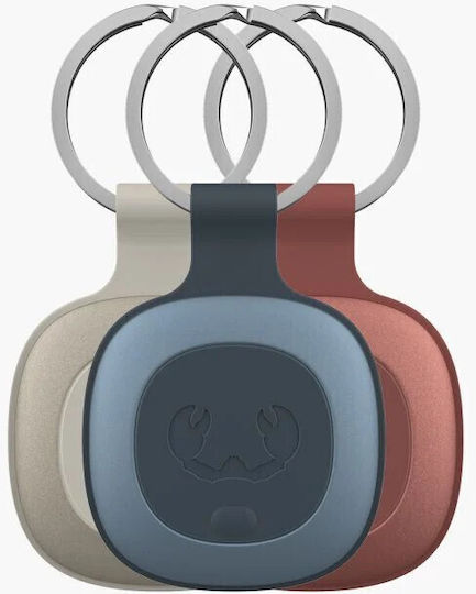 Fresh 'n Rebel Smart Finder Съвместим с Apple Find My Копринен Пясък и Дайв Син и Сафари Червен 3бр