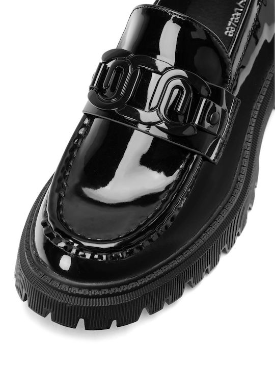 Damen Loafers in Schwarz Farbe