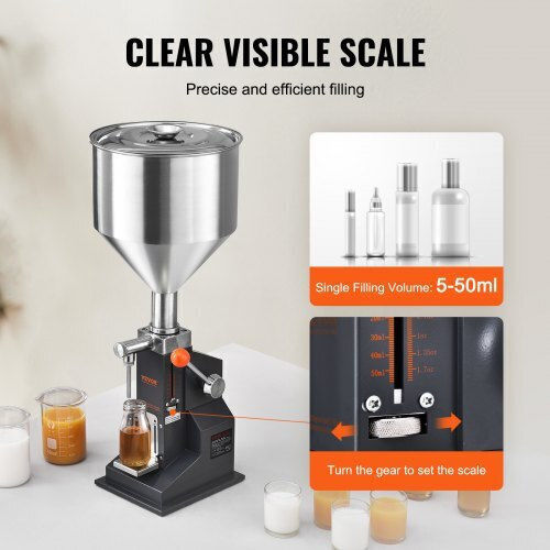 Vevor Manual Liquid Filling Machine Bottles 5-50 Ml Lsgytgzjsd0029yv2v0