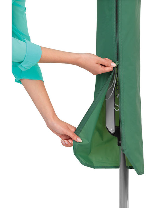 Brabantia Topspinner Folding Floor Clothes Drying Rack for Garden Stainless Steel with Hanging Length 50m