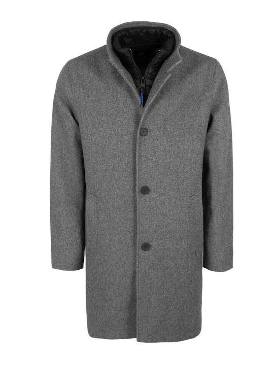 Ανδρικό Παλτό Dk Grey