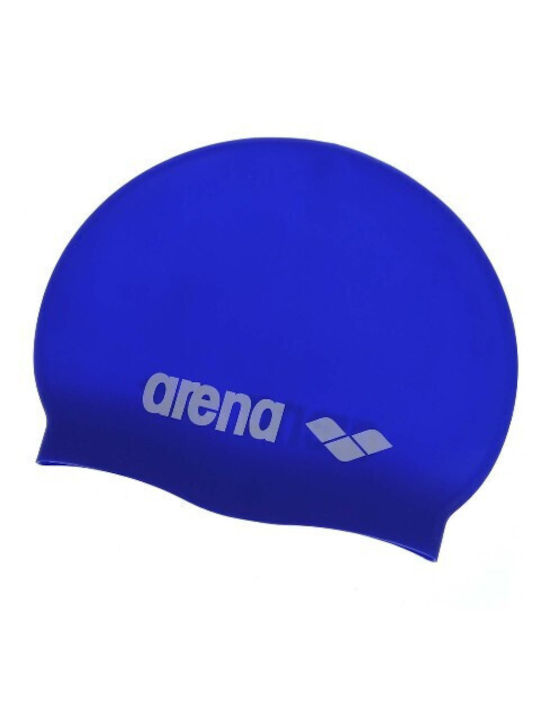 Arena Classic Silicone Kids Swimming Cap White