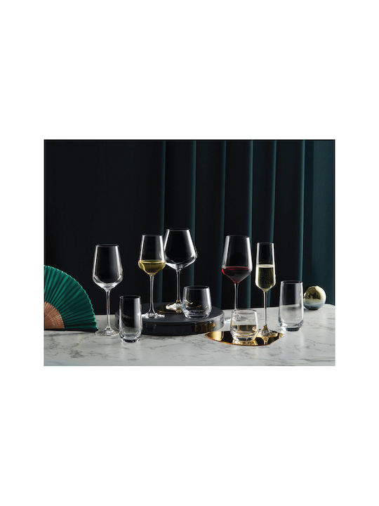 e-exoplismos Set of Glasses for White Wine made of Crystal 6pcs