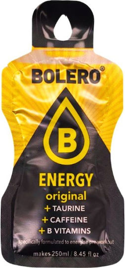 Bolero Χυμός Σκόνη 1 X 9 Γρ Energy Blue – Ενεργειακό Ρόφημα 7 Γρ 250ml +καφεΐνη L-αργινίνη