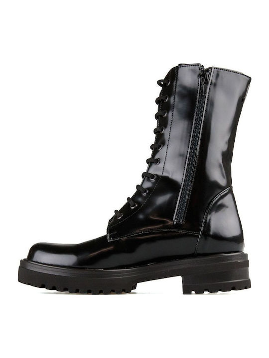 Schwarzer Florentic-Stiefelette mit Reißverschluss