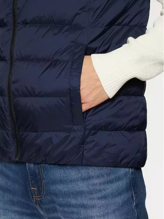 Vestă Puffer Albastră
