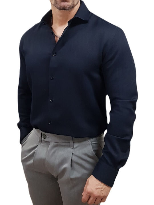 Sogo Hemd Navy, Blue