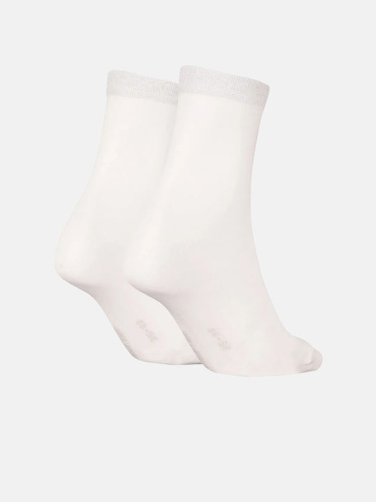Calvin Klein Damen Socken WHITE 2Pack Calvin Klein Damen Socken WHITE 2Pack