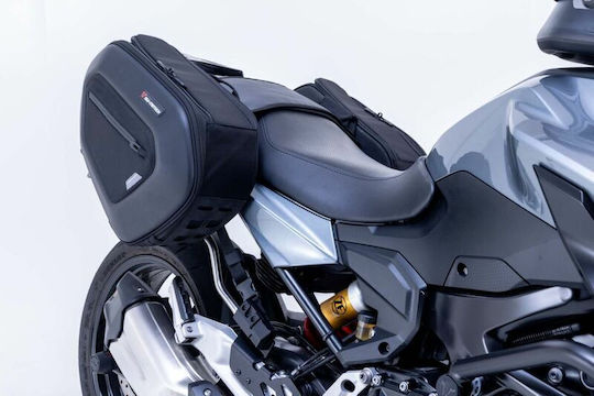 SW-Motech Pro Blaze Motorcycle Saddle Side Bag Set in Black Colour