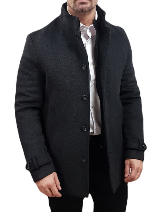 Sogo Men's Coat Black