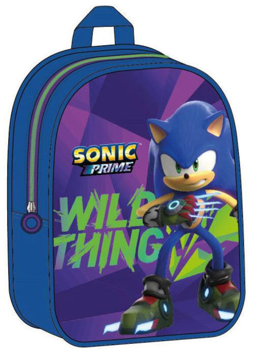 Cerda Sonic Prime School Bag Backpack Elementary, Elementary Blue