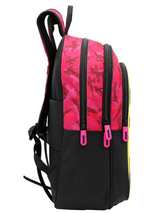 TOYBAGS Σχολική Τσάντα Πλάτης Δημοτικού Μαύρη