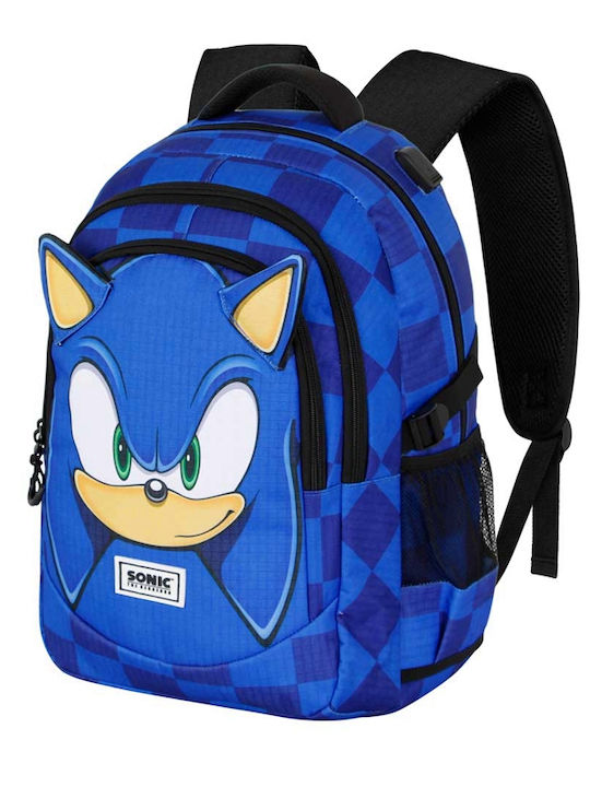 Karactermania Anpassbare Schulranzen Rucksack Grundschule Blau 34 x 21 x 34cm