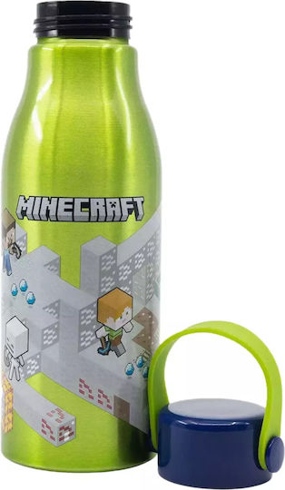 Stor Παιδικό Παγούρι Minecraft Αλουμινίου Πράσινο 760ml