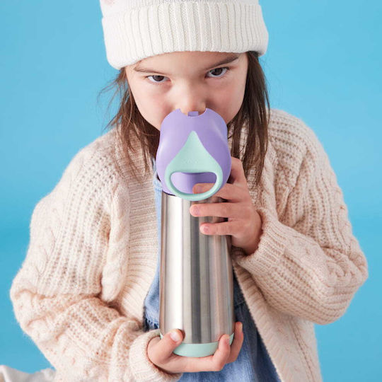Thermos Bottle 500ml Straw B.box Strawberry Shake