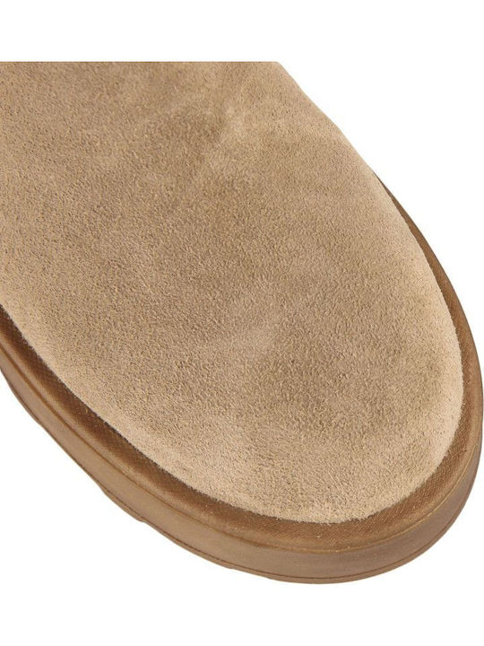 Women's Beige Boots