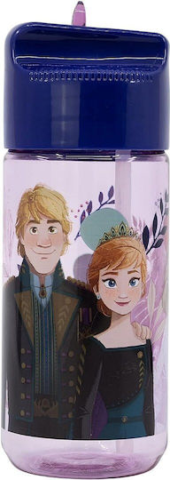 Stor Trust Journey Kinderflasche Gefroren Kunststoff mit Strohhalm 430ml