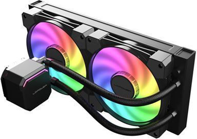 LC-Power Jet Flow Υδρόψυξη AIO CPU με 2 Ανεμιστήρες 120mm και ARGB Φωτισμό