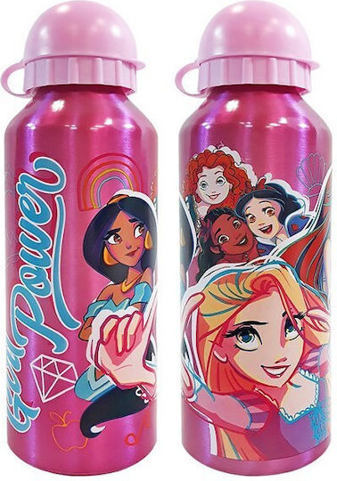 Disney Princess Kinderflasche Aluminium Fuchsie 500ml