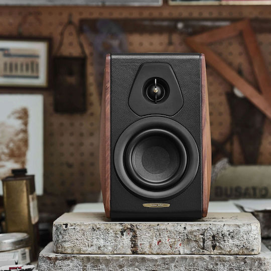 Sonus Faber Concertino G4 Maestro Edition Ζεύγος Ηχείων Hi-Fi Βιβλιοθήκης 150W 2 Δρόμων Π21.4xΒ29.7xΥ31.4εκ. Walnut