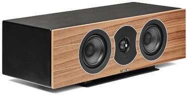 Sonus Faber Lumina CI Hi-Fi Speaker Central 100W 2 No of Drivers W52.3xD21.2xH16.8cm. Walnut