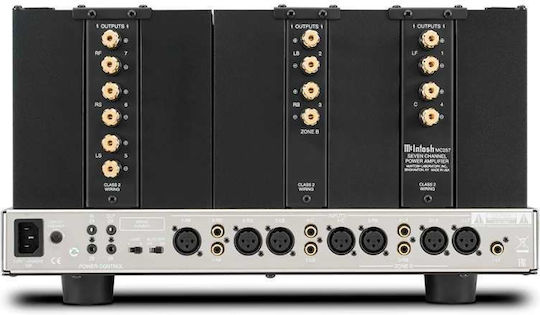 McIntosh MC257 Leistungsverstärker Hi-Fi-Verstärker Stereo Schwarz