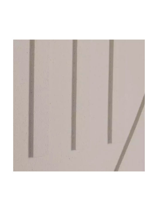 Embossed MDF Panel Beige 60x3.8x60 cm