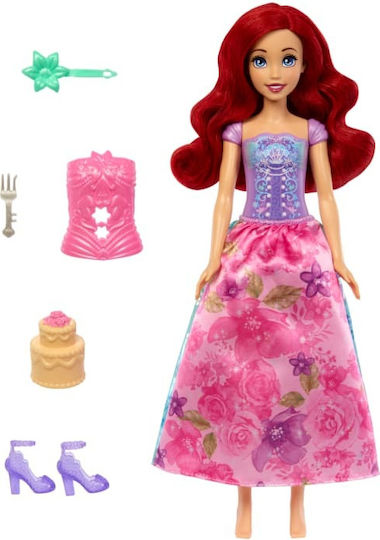 Disney Spin & Reveal Ariel Doll for 3+ years+ Years 12.7cm