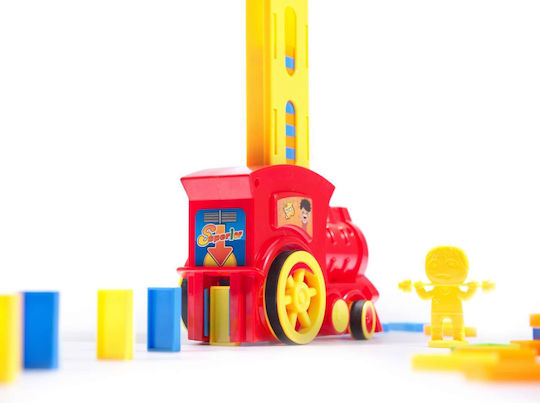 Olympus Domino Set cu Trenuleț cu Sunet și Lumină pentru 3+ ani+ Ani