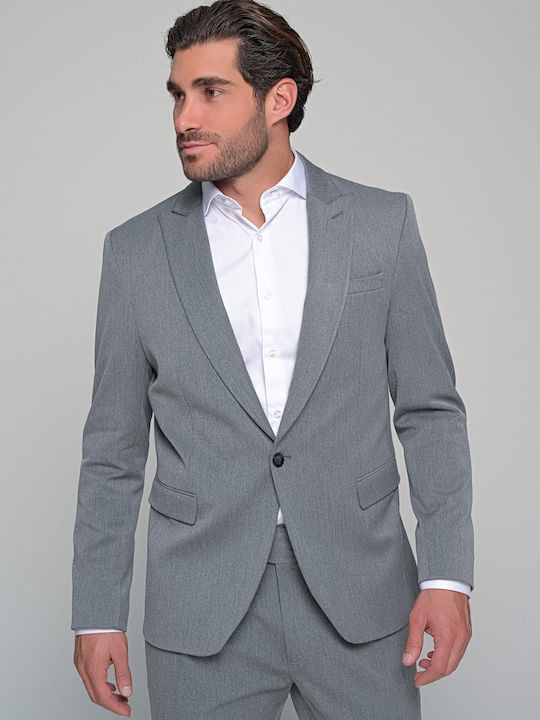 Alessandro Men's Winter Suit Grey
