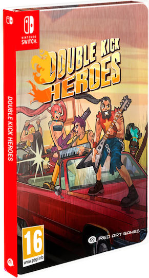 Double Kick Heroes Steelbook Edition Switch Game