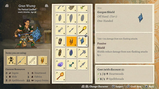 Wildermyth Switch Game