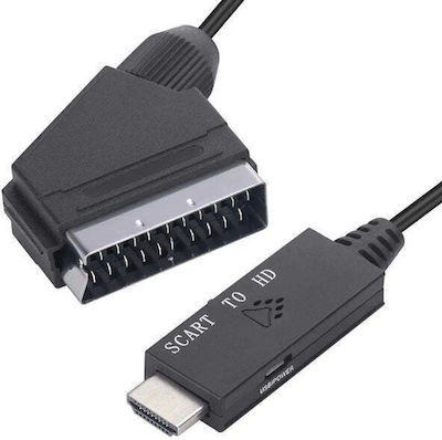Μετατροπέας HDMI male σε Scart male 1τμχ