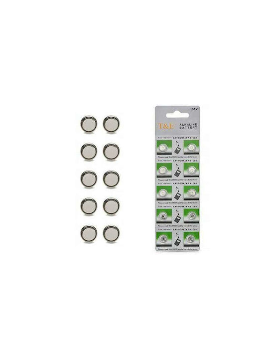 Alkaline Watch Batteries LR45 1.5V 10 Pack