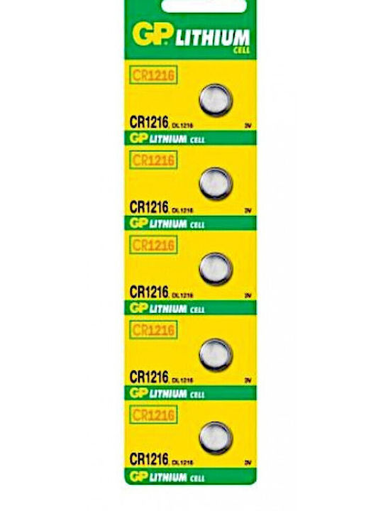 Genius Pack Μπαταρία Λιθίου Ρολογιών CR1216 3V 1τμχ