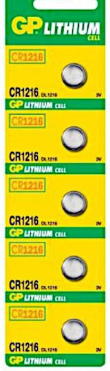 Genius Pack Μπαταρία Λιθίου Ρολογιών CR1216 3V 1τμχ
