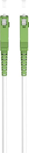 Goobay Optical Fiber Cable SC-APC 15m White