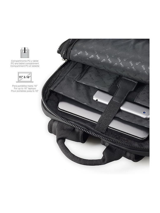 Miquelrius Τσάντα Πλάτης για Laptop 16" σε Μαύρο χρώμα 844.169827