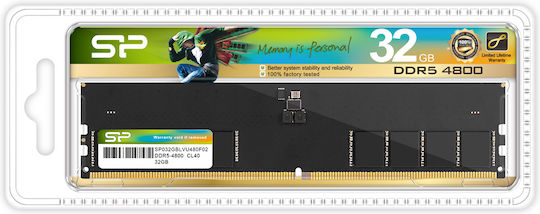 Silicon Power 32GB DDR5 RAM with 4800 Speed for Desktop