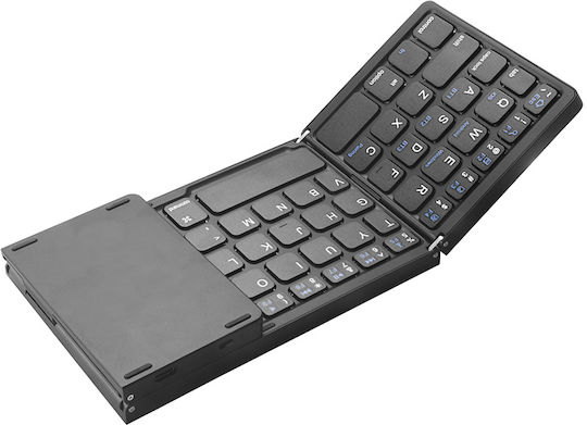 B089 Foldable Ασύρματο Bluetooth Πληκτρολόγιο Αγγλικό US