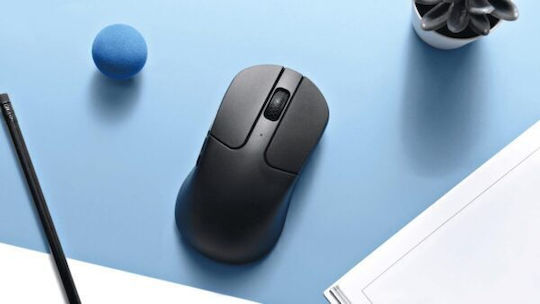 Keychron M3M-A1 Mini 1k Hz Безжична Геймърска Мишка 26000 DPI Черен