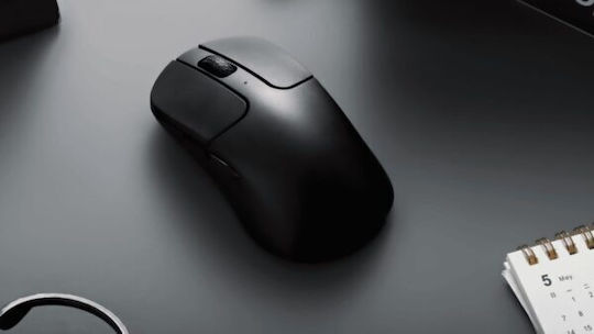 Keychron M3M-A1 Mini 1k Hz Безжична Геймърска Мишка 26000 DPI Черен