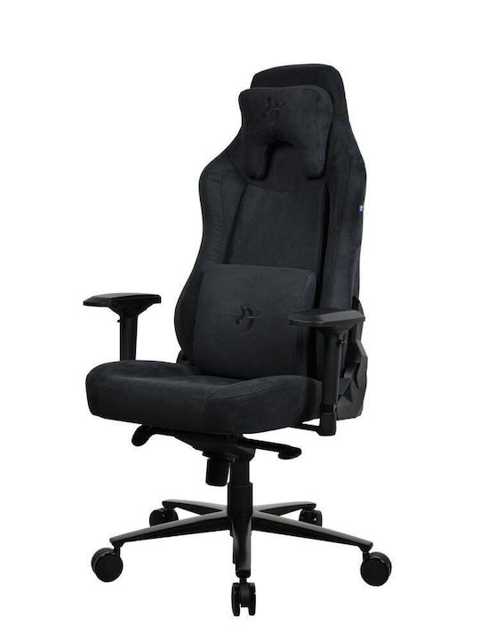 Arozzi Vernazza Supersoft Υφασμάτινη Καρέκλα Gaming με Ρυθμιζόμενα Μπράτσα Pure Black