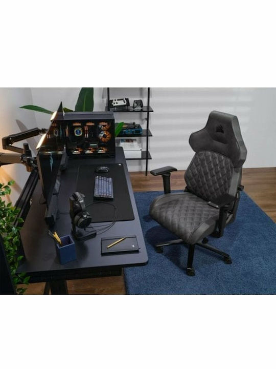 Corsair TC500 Luxe Υφασμάτινη Καρέκλα Gaming με Ρυθμιζόμενα Μπράτσα Shadow