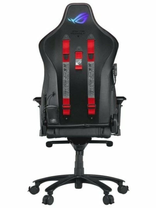 Asus ROG Chariot Καρέκλα Gaming Δερματίνης με Ρυθμιζόμενα Μπράτσα Μαύρη