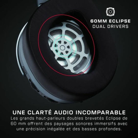 Turtle Beach Stealth 700 Gen 3 for PC Ασύρματο Over Ear Gaming Headset με σύνδεση Bluetooth / USB for PC