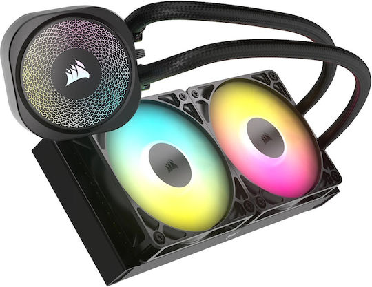 Corsair Nautilus 240 RS Water Cooling AIO CPU with 2 120mm Fans and ARGB Lighting