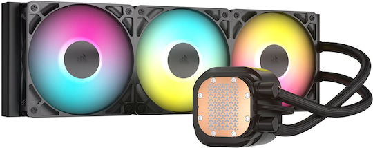 Corsair Nautilus 360 RS Охлаждане AIO CPU с 3 Вентилатора 120mm и ARGB Осветление