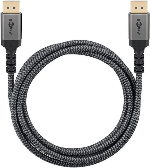 Goobay Cable DisplayPort male - DisplayPort male 2m Black (65265)